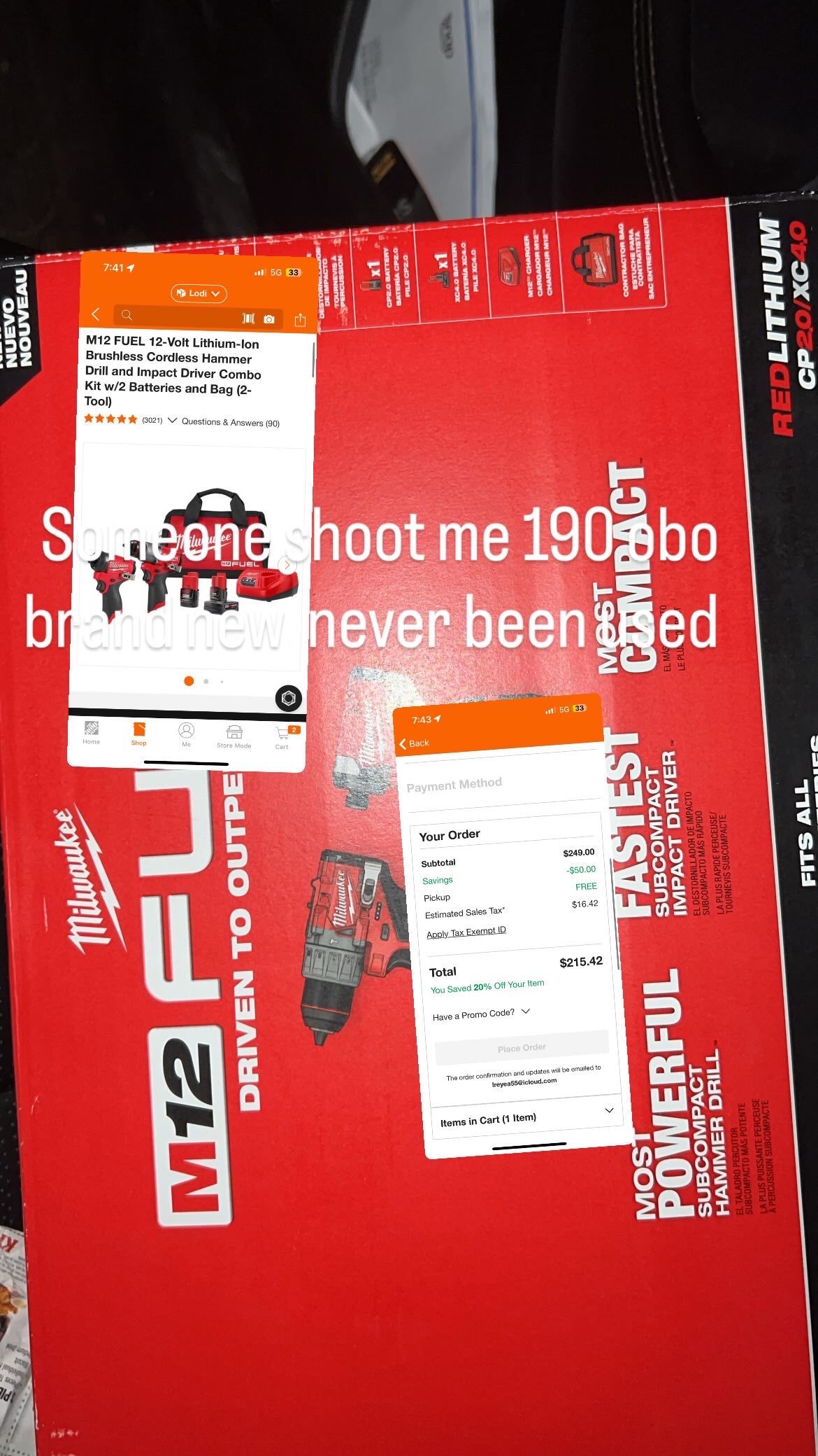 M12 Fuel Hammer Drill And Impact 