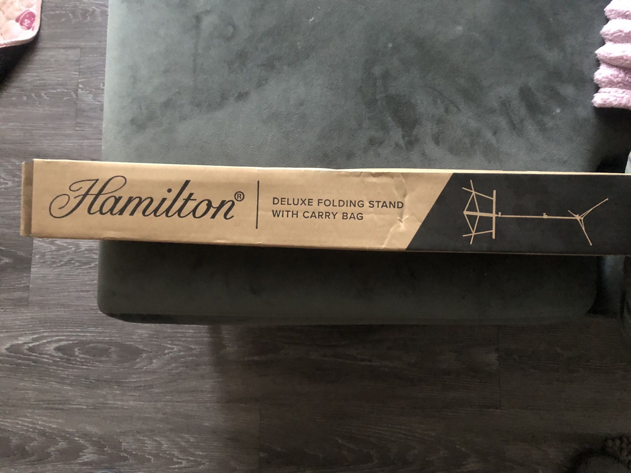 Hamilton Deluxe Folding Music Stand With Carry Case