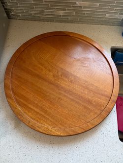 Wooden 18.5” Lazy Suzan