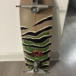 Carver Skateboard With Specialty Trucks