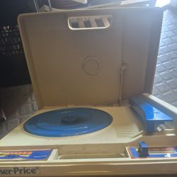 Fisher price record player . Antiquity