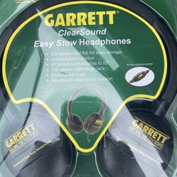 Garret Metal Detector Headphones 🎧 Brand New 