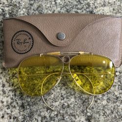 RayBan Shooter Aviator Sunglasses 62mm