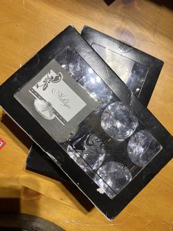 Crystal Place Card Holders