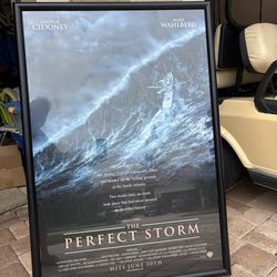 Perfect Storm Print Framed