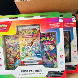 Pokemon First Partners Illustration Collection Series 1