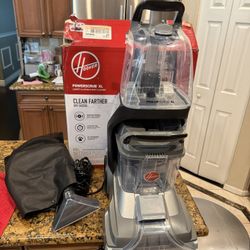 Hoover Carpet And Upholstery Cleaner Used Once 