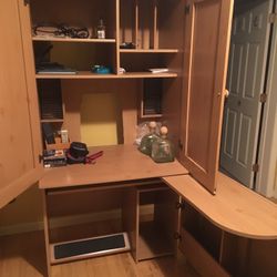 Desk Work Cabinet / Entertainment cabinet