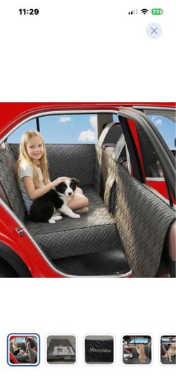 “New”(Car,suv,small )truck Back Seat Cover for Pets(up to 400 lbs) covers seat,door,headrest