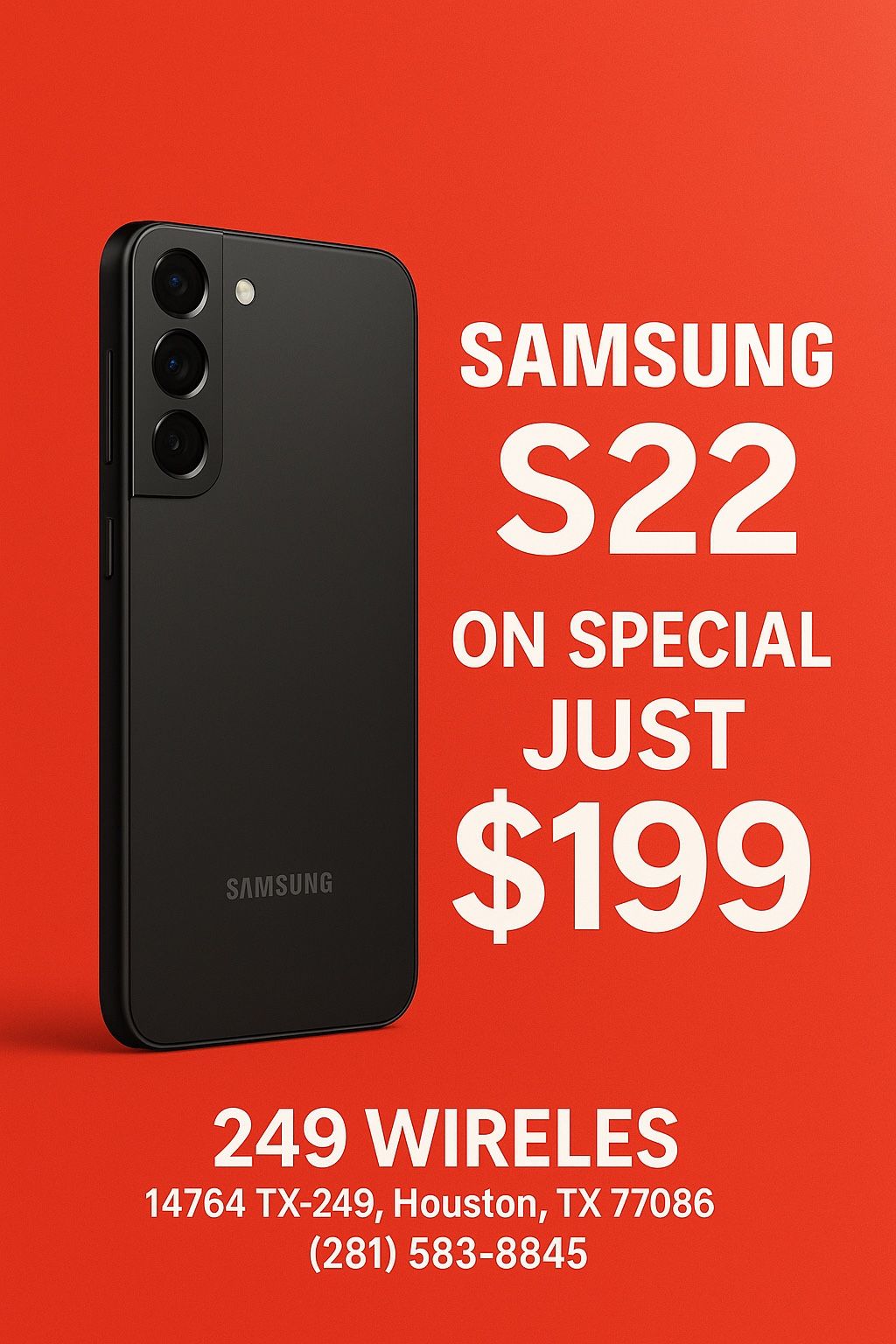 Samsung S22 Unlocked 💥