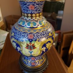 Chinese Cloisonne Vase