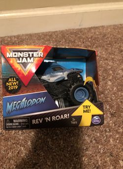 Monster jam megalodon rev and roar