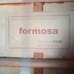 Formosa Acoustic/Electric Guitar 