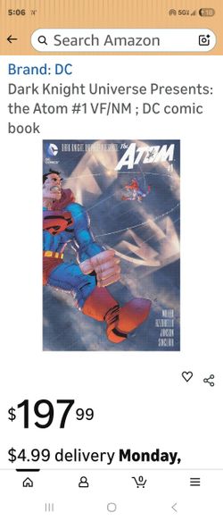 Dark Knight Universe Presents: the Atom #1 VF/NM ; DC comic book

