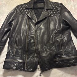 All saints Leather Jacket