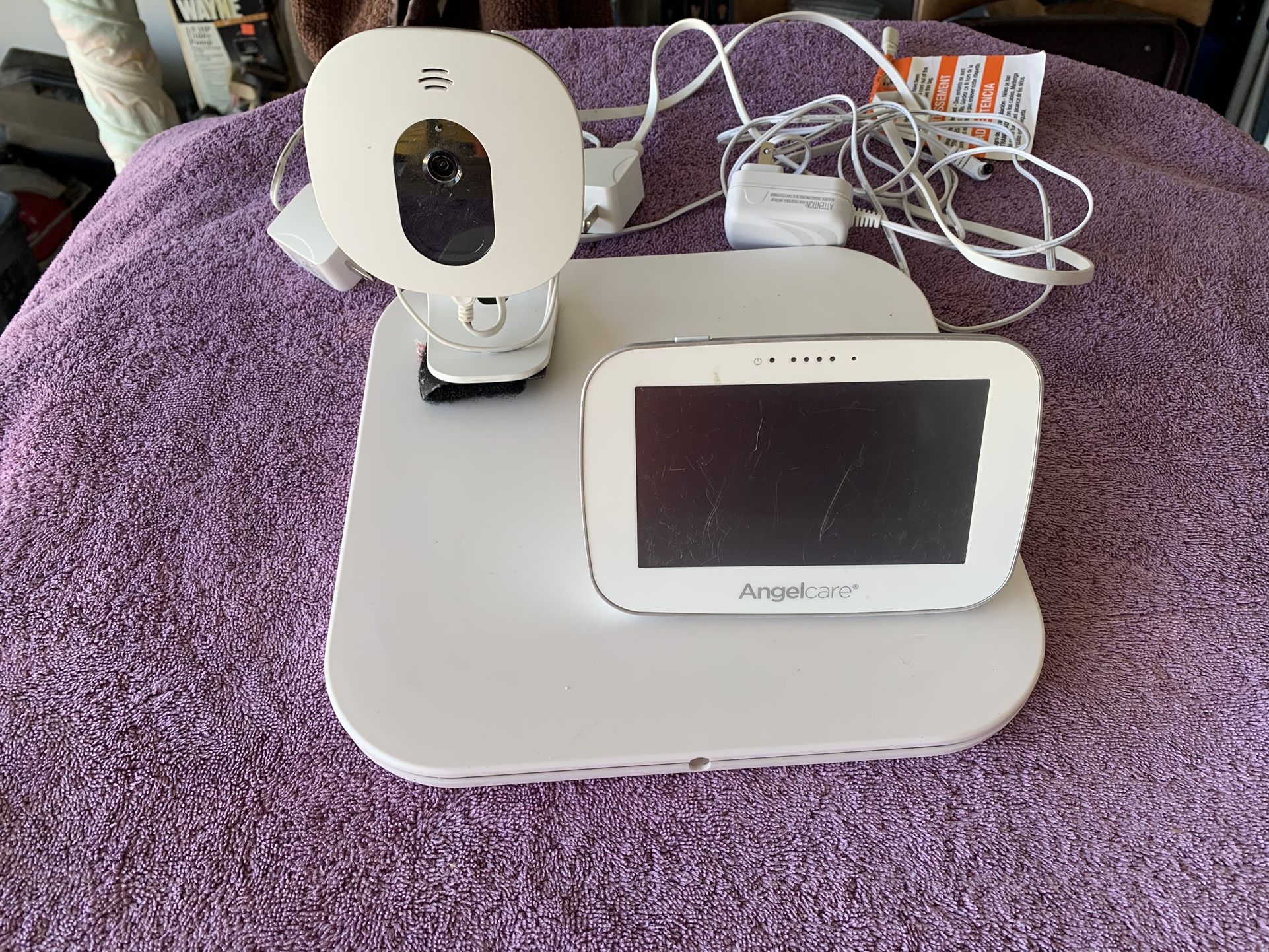 Angelcare Baby Monitor with Video and Breathing Sensor Pad AC517