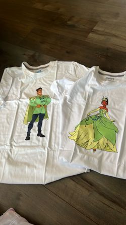 Princess Tiana and Prince Naveen T-shirts