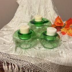 Bubble Glass Candle Holder