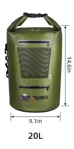 Runcl 20 L Waterproof Dry Bag Bacpack New