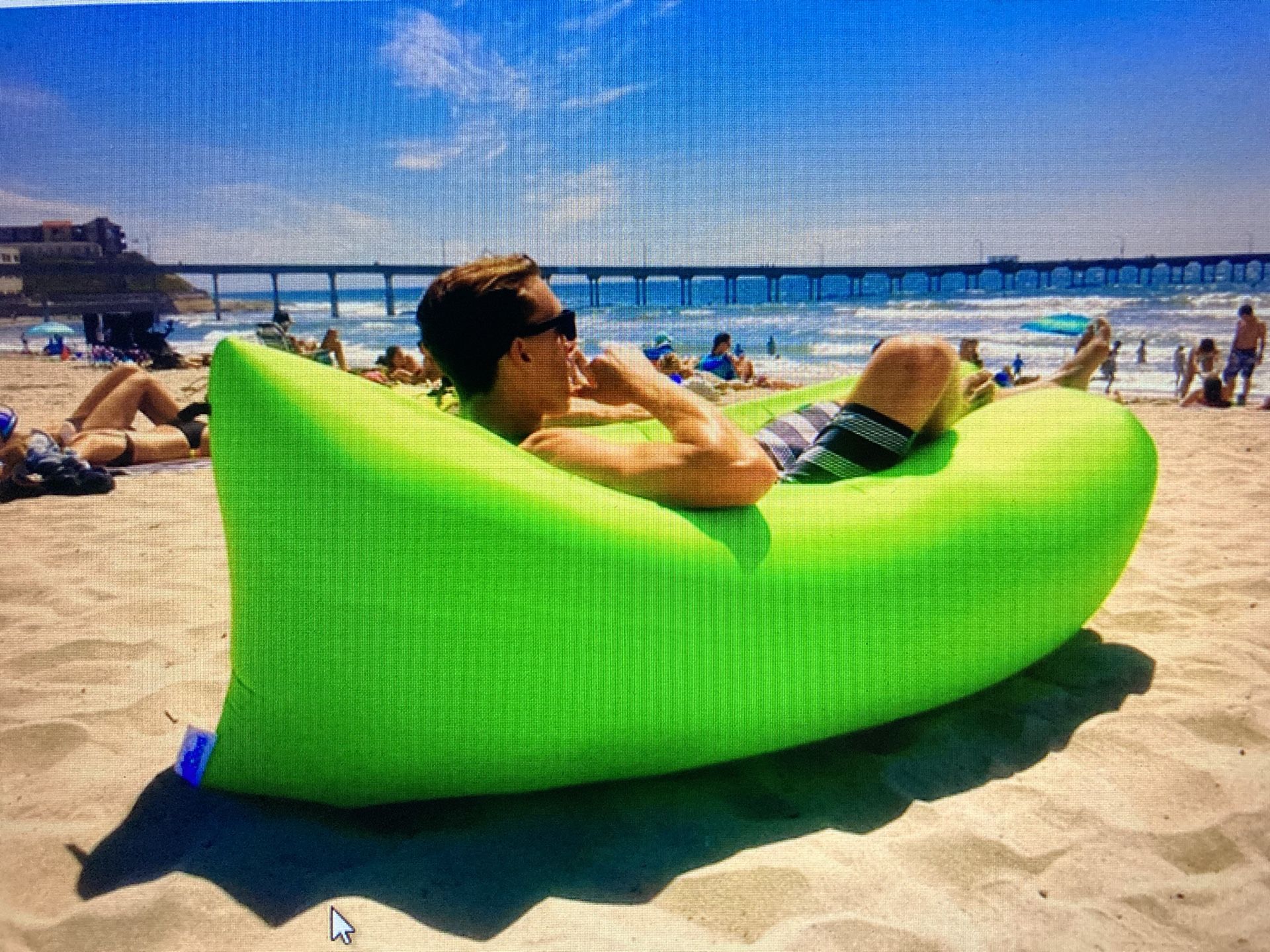 Inflatable Lounger - Brand New