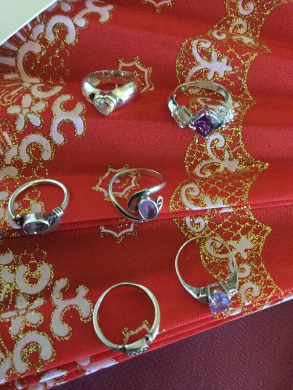 Beautiful Silver Rings 💍✨💖 Size #5