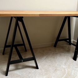 Table Legs - Wooden Trestle Style - Set of 2