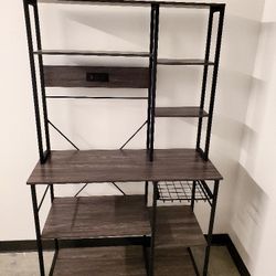 Book Shelf And Or Computer Desk In Great Shape 