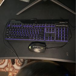 Corsair keyboard and mouse set