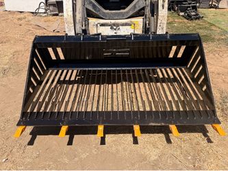 66” Skid Steer Rock Bucket