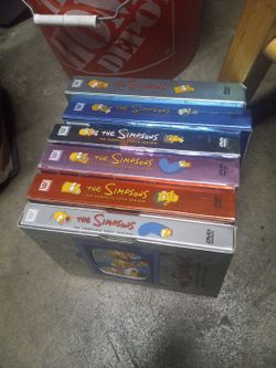 The Simpsons DVD Season Box Sets Lot