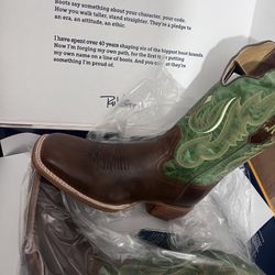 Leather Cowboy Boots