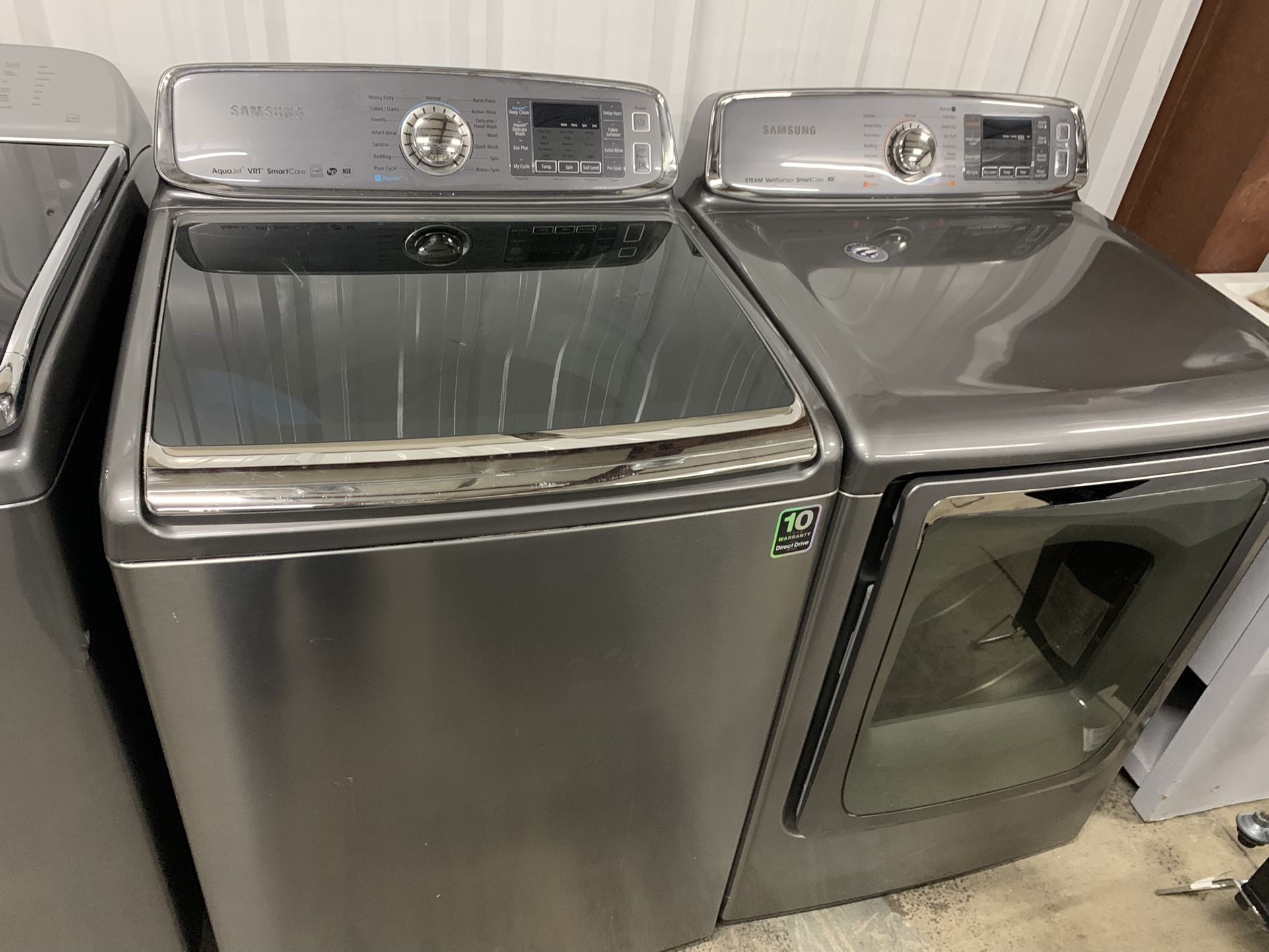 WASHER AND DRYER