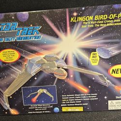 Vintage Playmates 1995 Klingon Bird Of Prey (New)