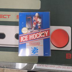 Ice Hockey NES Complete In Box 