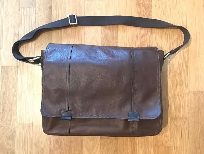 Fossil Leather Messenger Bag Limited Edition