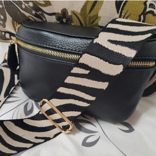 Leather Crossbody Handbag