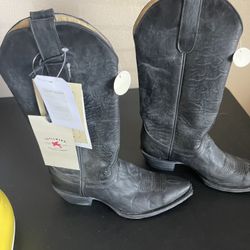Ladies Black Cowboy Boots 