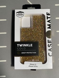 Case-Mate Apple iPhone 12/12 Pro Twinkle Gold Case