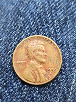 1959d Mmm Date Rare, Cool, Color Penny 