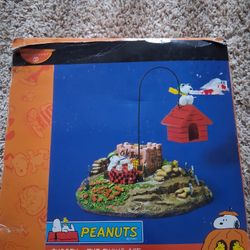 Peanuts Snoopy the Flying Ace Halloween Department Dept 56 56.59107 Tested