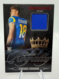 Terrance Ferguson Rookies & Stars Rookie Royalty Patch Card