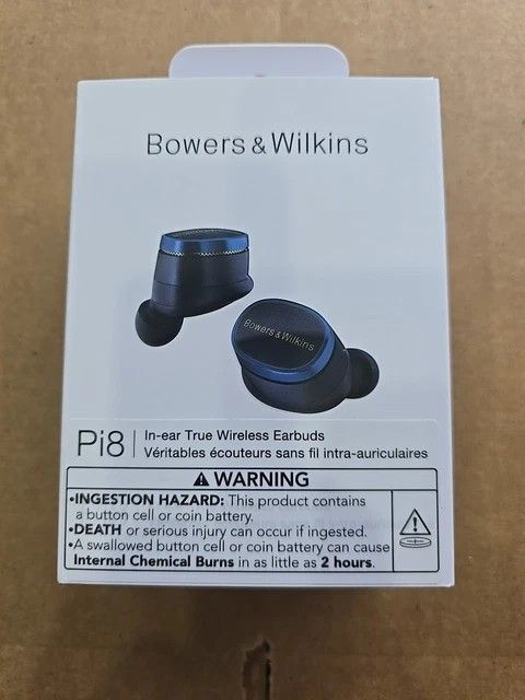 BOWERS & WILKINS- Pi8 true-wireless headphones (midnight blue)