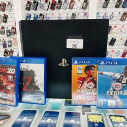 PS4 Pro With A Game Included 