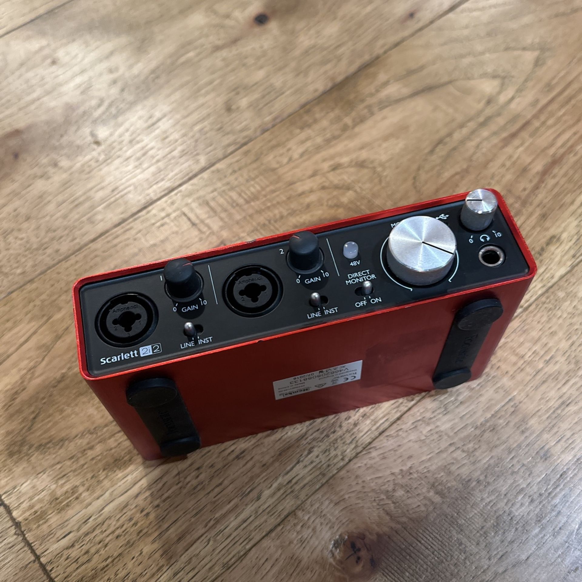 Scarlett 2i2 Audio Interface AS-IS