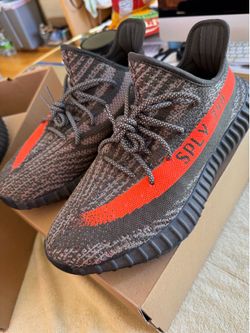 Yeezy 350 V2 Carbon Beluga (HQ7045) - Size 12 with Box.