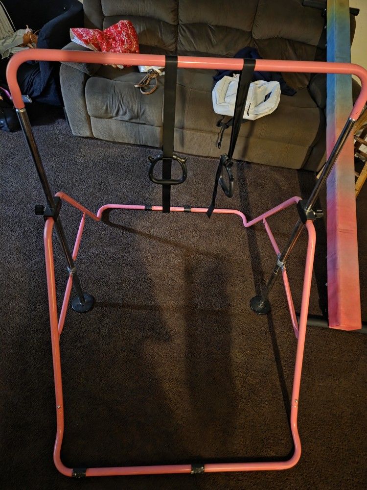 Gymnastics Adjustable Bar And Beam Take Both For $100
