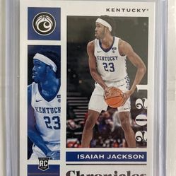2021 Panini-Chronicle Draft Picks Isaiah Jackson RC No.17