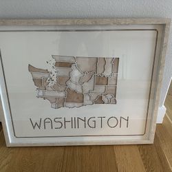 “Washington” Framed Wall Art