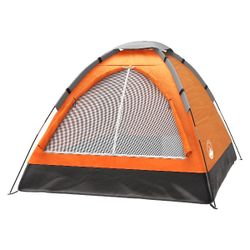 2-Person Dome Tent- Rain Fly & Carry Bag- Easy Set Up-Great for Camping Backpacking Hiking & Outdoor Music Festivals by Wakeman Outdoors