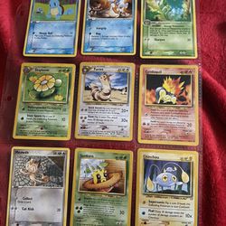 Old School Pokemon Cards 